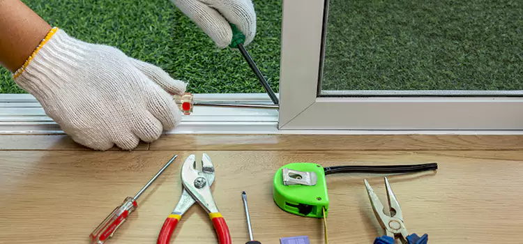 Sliding Door Track Replacement in Bellevue, NE